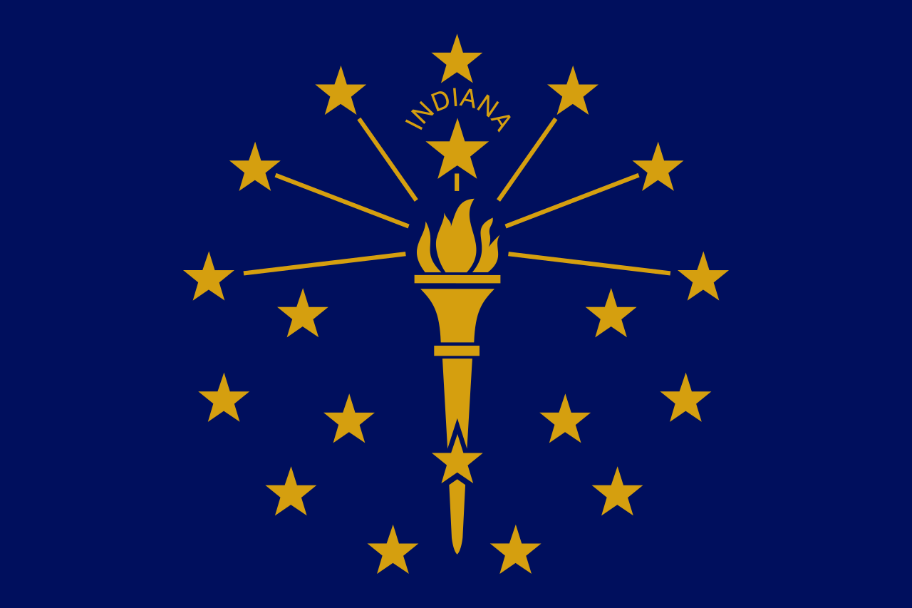 Indiana state flag